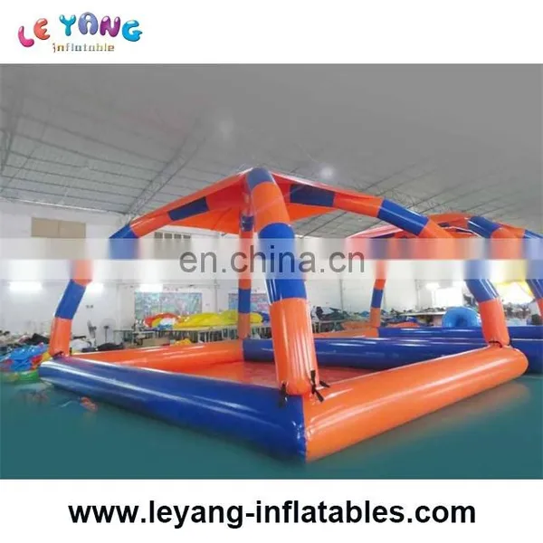 0.9mm PVC Tarpaulin Inflatable Rectangular Pool With Cover photo-5