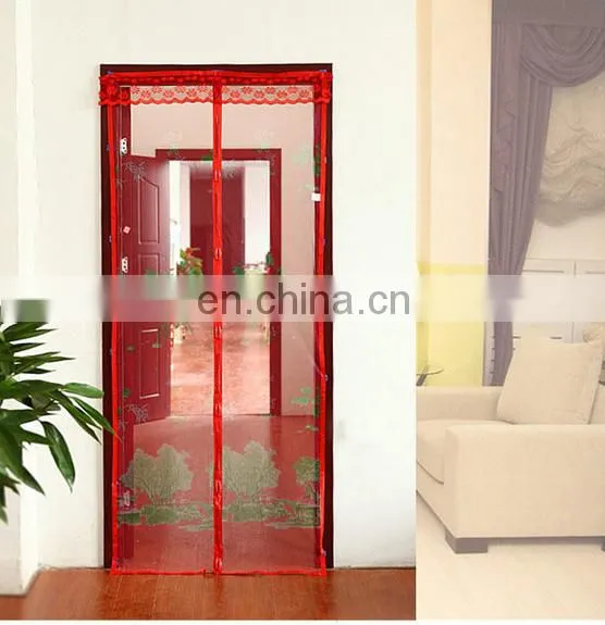 4 Colors Summer Style Bug Mesh Mesh Door Magnetic Curtains Net Screen Anti Mosquito Bug Fly Home Gate Door Magic photo-3