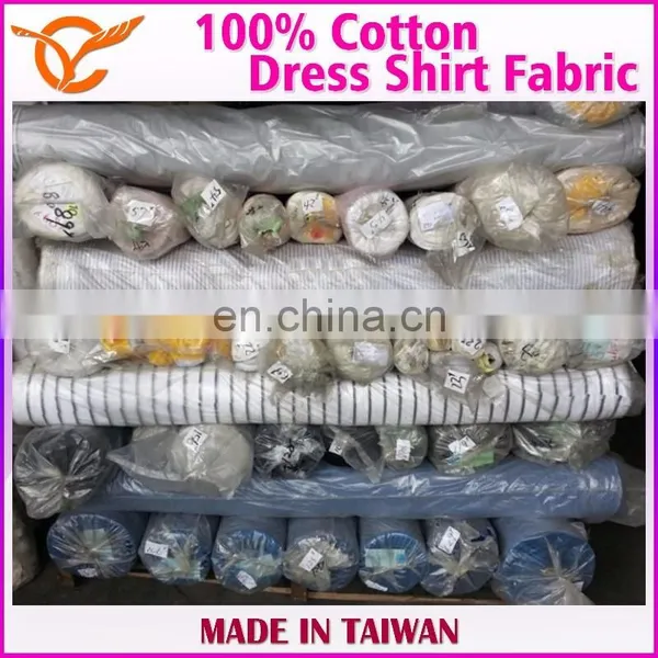 100% Cotton Classical Shirt Fabric Stock Lots photo-6