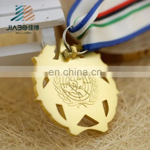 Gold and Silver Wholesale Custom Military Award Medal photo-6