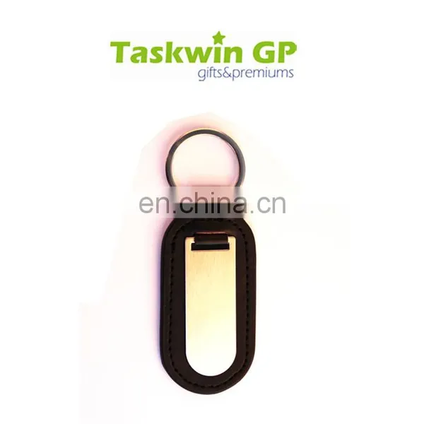 Simple Design Hot Wholesale Promotional Use Cheap PU Leather Keychain photo-6