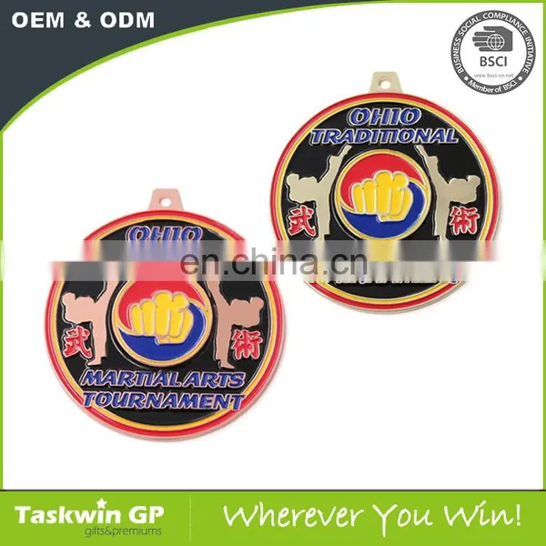 Custom Sport Metal Medals Embossed Medal for Martial Arts photo-5
