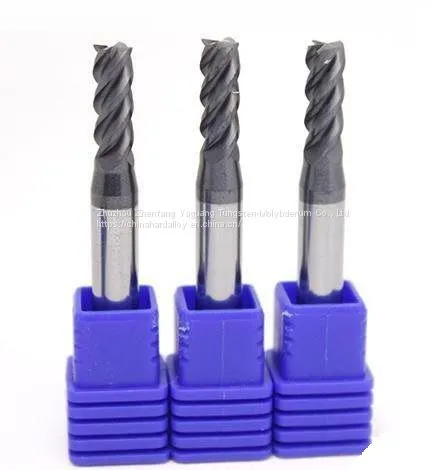 Four Flute Solid Carbide Endmills