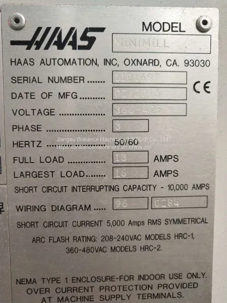 Haas MINI MILL Vertical Machining Center photo-3