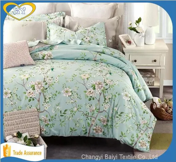 High Quality Custom Printing 100% Polyester Wholesale Bed Sheet Fabric in Rolls photo-2
