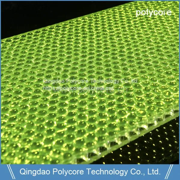 Lighting Light Visible Waterproof Fireproof PC Honeycomb Composite Panel photo-3