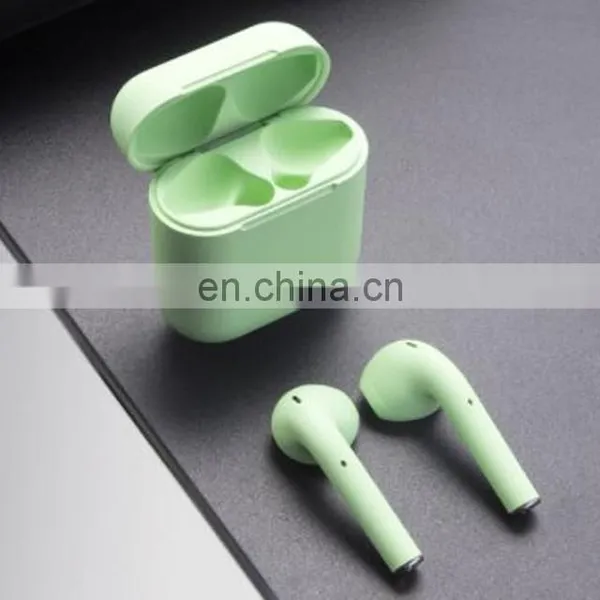 2020 Amazon I12 Macaroon Sale Products Hifi Stereo Mini SBC TYPC-C Music Branded Bluetooth Earphone photo-7