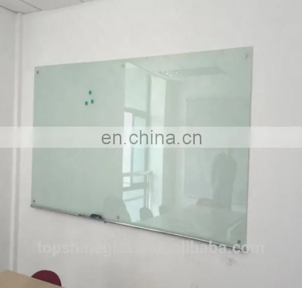 China Manufacture Magnetic Tempered Glass Writing White Glass Board photo-5