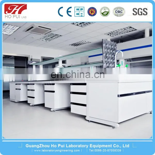 Laboratory Steel Wood Lab Central Bench /island Bench /lab Island Table for Lab Furniture photo-4