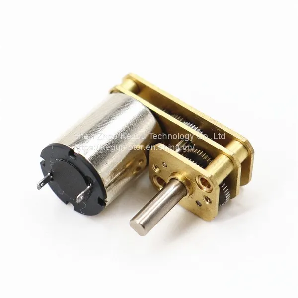 U Shape 24mm Small Diameter DC Gear Motor,12v DC Motor N20 With Micro Gear Box ,Auto Lock GEAR Motor With Encoder photo-3