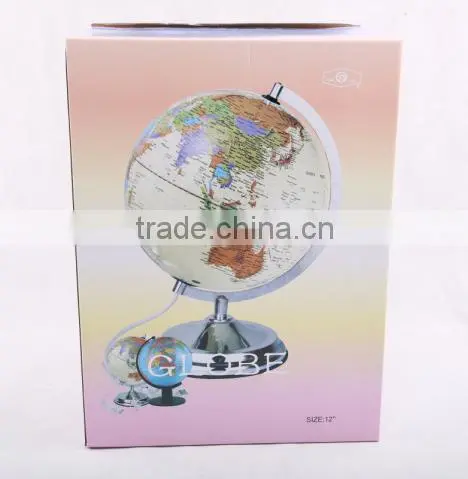32cm Arabic Plastic Lamp Globe , Illuminated Globe photo-5