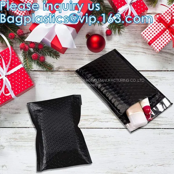 Make Up Cosmetic Packing Mini k Bags Cushioning Laser Pvc k Bubble Bag Holographic Zipper Bag PVC Laser C photo-2