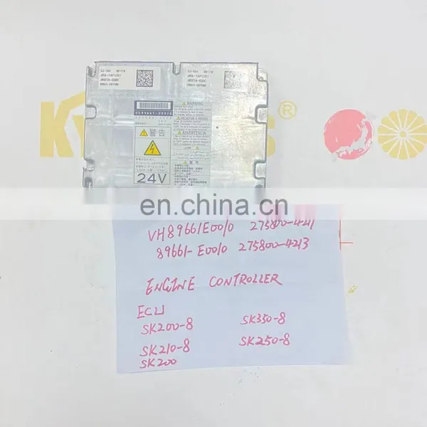 Excavator PartsVH89661E0010 275800-4211 89661-E0010 275800-4213 ENGINE CONTROLLER EcU SK200-8 SK350-8 SK210-8 SK250- photo-3