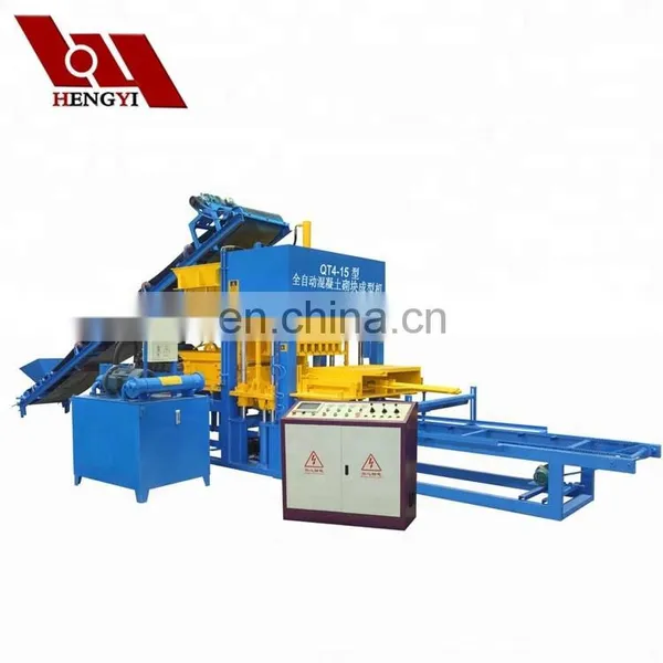 QT4-15 Fully Automatic Cinder Brick Making Processing Equipment /commercial Paving Block Making Machine Kenya photo-5