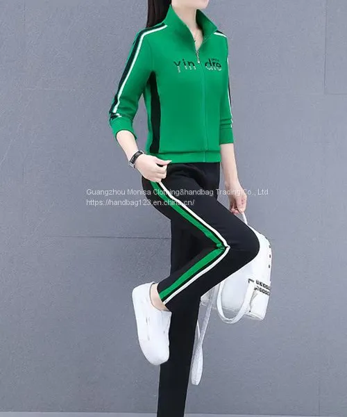 Sportswear Suit Women's Spring And Autumn New Women's Jacket Casual Two-Piece Set photo-2