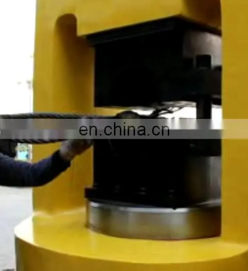 1000t Hydraulic Steel Wire Rope Swaging Press Machine photo-5