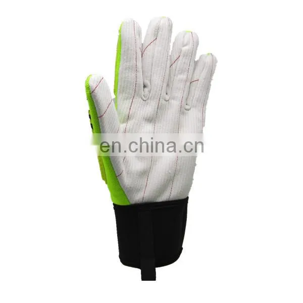 Hot Sell Oil and Gas Safety Reflective Mechanics Gloves photo-5