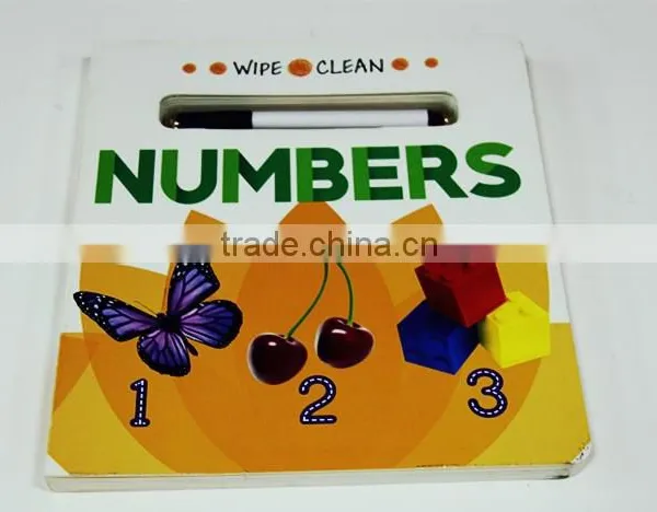 FDT Customized Printing Children Board Book With Pen photo-2