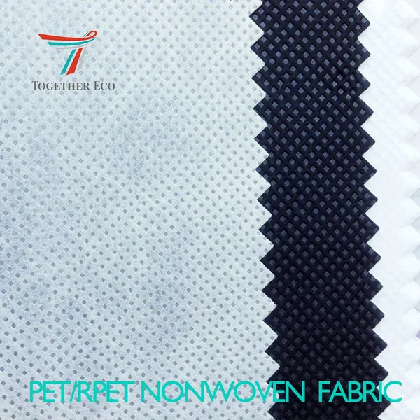 100% Recycled 70gsm Rpet Non-woven Drawstring Shopping Bags Prices Non Woven Fabric Cloth Material photo-4