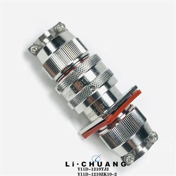 Y11D Series Circular Connector Plug Socket Y11D-1210TJ2 Y11D-1210ZK10-2