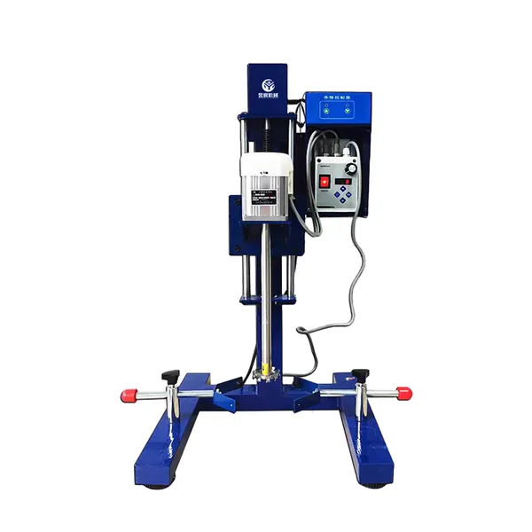 Industrial Mixer Hydraulic Lifting Emulsion Dissolver High Speed Disperser Mixer Paint Mixing Machine photo-5