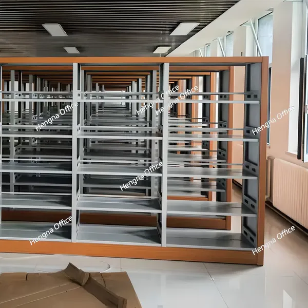 Compact Mobile Shelving for Libraries | High-Capacity Rolling Shelves photo-2