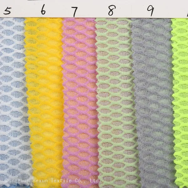 Knitted Polyester Spandex Ultra-thin Breathable Stretch Diamond Pattern Fabric is Suitable for Cycling Clothing, as a Sweat-wicking Base Layer. photo-2