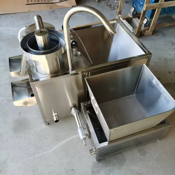 Automatic PLC-Controlled Rice Washing Machine for Large-Scale Processing
