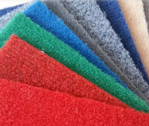 B1 Fire Retardant Exhibition Carpet Red Opening Event Stage Exhibition Fireproof Disposable Fleece Carpet photo-3