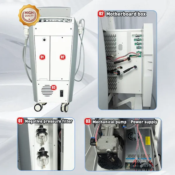 4-Handle Body Contouring Machine With 6 RF Poles and 2 MHz Frequency photo-3