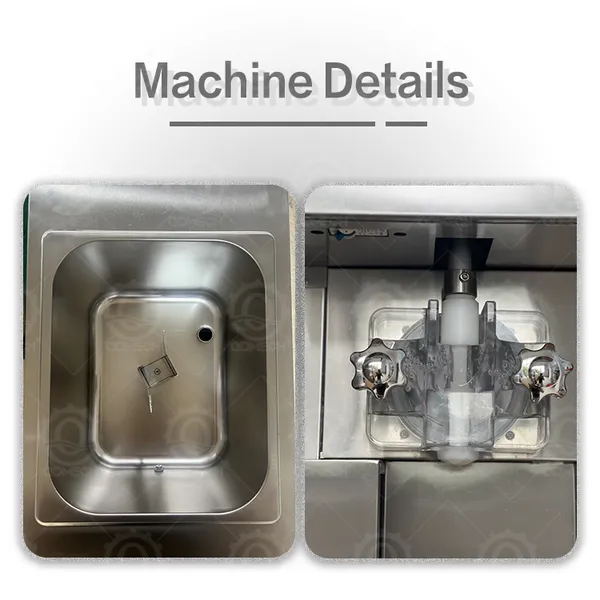Commercial Soft Serve Ice Cream Machine 12L/H With Imported Compressor and Pre-cooling for High Quality Desserts photo-3
