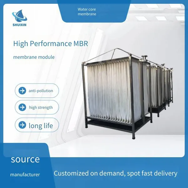 Special Pvdf Reinforced Hollow Fiber Membrane for Reclaimed Water Reuse: Non-breaking, Strong Anti-fouling Mbr Curtain Membrane Module