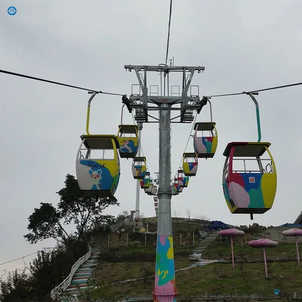 Affordable Low-Altitude Cable Car for Scenic Mountain Rides-Ropeway Cable Car Ropeway photo-5