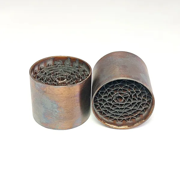 Innovative Motorcycle Exhaust Parts With Honeycomb Metal Catalyst photo-3