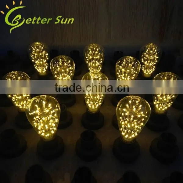 LED Decorative Starts E27 Vintage Filament Edison Bulb Quality Choice photo-2