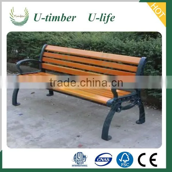 Highly Praised Plastic WPC Bench Garden Use photo-3