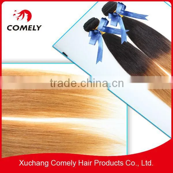 Wholesale Ombre Brazilian Hair Ombre Straight Hair Two Tone Human Hair Extensions Brazilian Ombre Hair photo-6