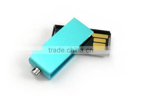 Slim Usb Metal Drive 2.0 32gb With Red Green Black Silver Color photo-3