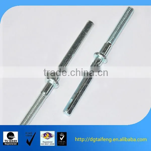 Galvanized Carbon Steel Partial Thread Iron Rod