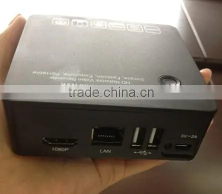 Support Onvif 4CH HD 720P/1080P Super Mini NVR photo-3