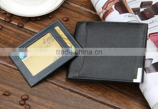Men Bifold Business Leather Wallet Card Holder Coin Pocket Money Bag Purse photo-4
