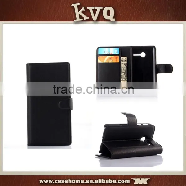 Magnetic Wallet Card PU Leather Flip Cover Case For Meizu Mx4 photo-2