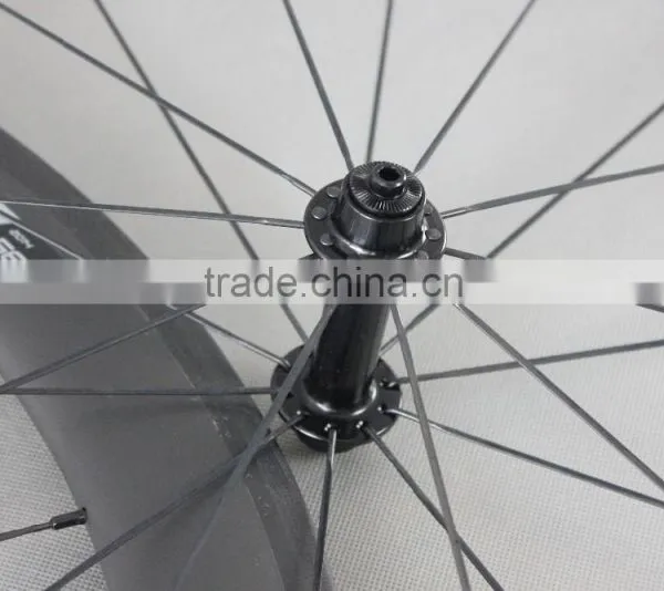 Powerway R13 Hub Carbon Road Bike Wheels Sapim Spokes Carbon Road Bike Wheels With ICAN Logos China W56C photo-5