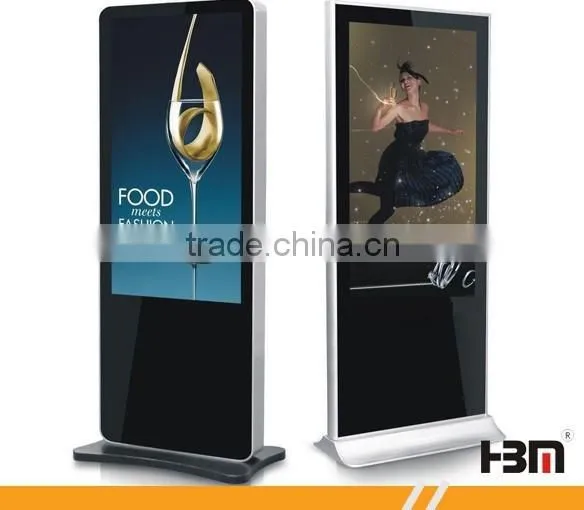 Floor Standing Network Lcd Digital Signage Kiosk
