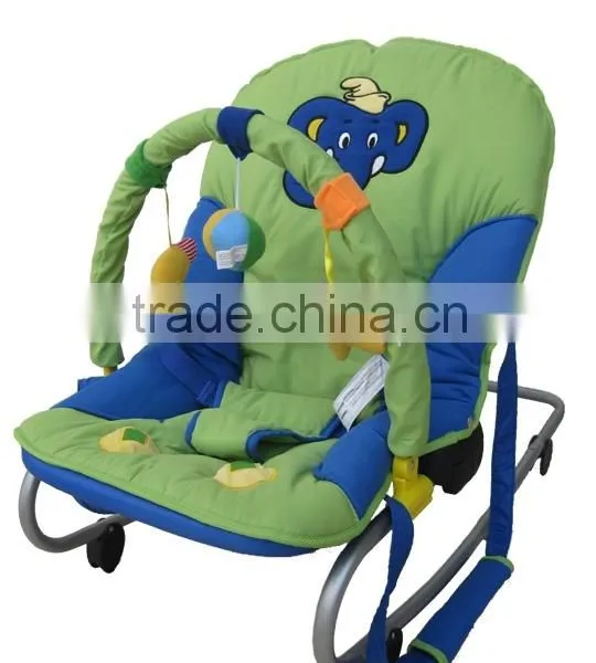 Baby Bouncer Rocker With Toys Deluex