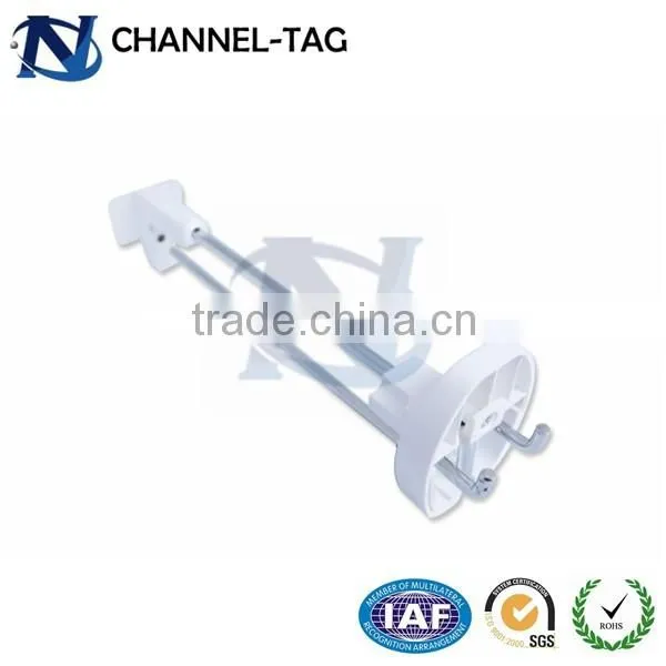 EAS security locking security hook for slatwall