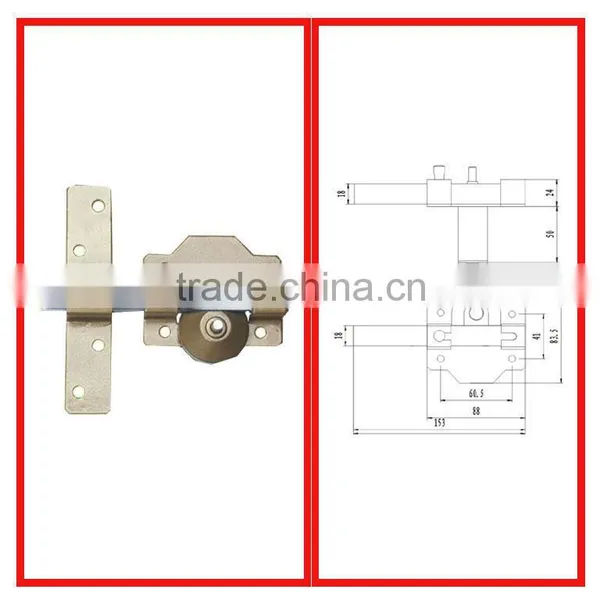 Long Security Cylinder Button Lock