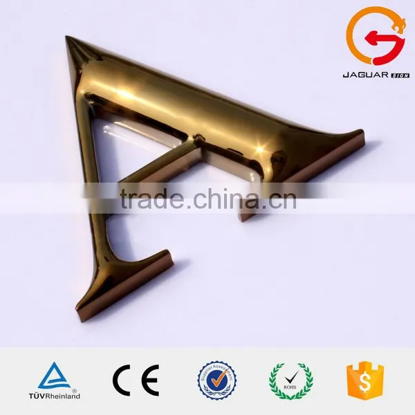 Hot Selling Custom Outdoor Mirror Finished 3d Stainless Steel Letter Signage photo-5