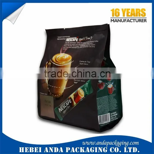 Laminated Aluminum Foil Coffee Bags/Coffee Bag With Valve and Zipper photo-5