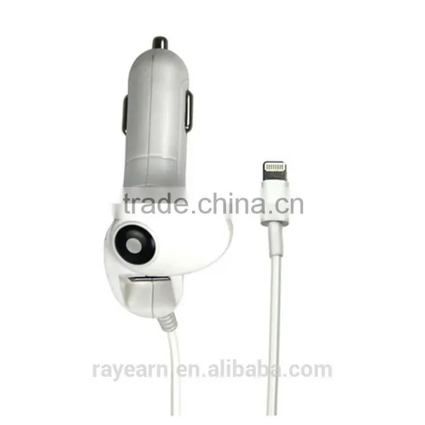 REYON Dual Rapid USB Corded Car Charger Cigarette Charger for Dual Car Charger With Micro USB - for Motorola Droid Razr Maxx, photo-3